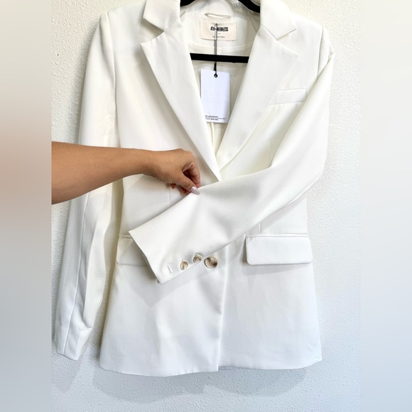 White Blazer from 4TH + Reckless size XS - Picture 4 of 10
